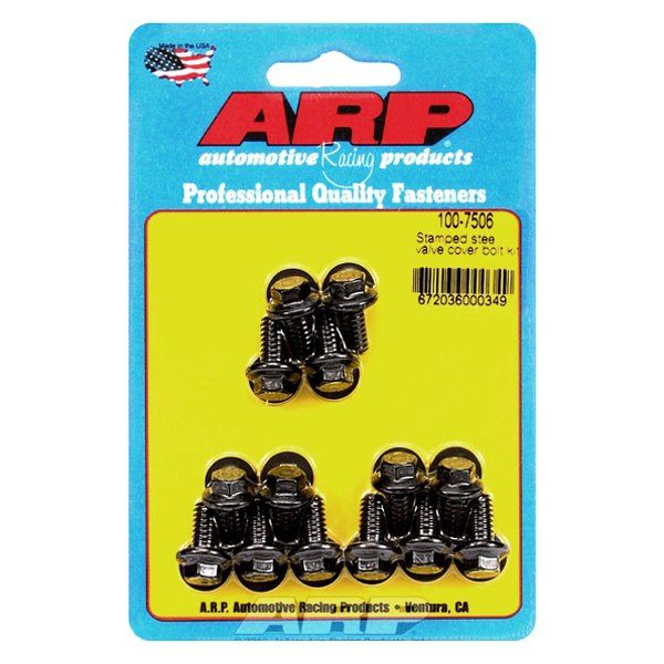 100-7506, ARP 100-7506 Valve Cover Bolt Kit for Stamped steel covers. 8740. hex في الإمارات العربية المتحدة, دبي. Condition - new. Price ⁦220 AED⁩. Photo, seller contacts | AUTO.AE