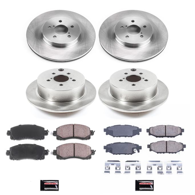 PWR-KOE7927, PowerStop Z17 Evolution Plus Stock Replacement Brake Kits for 2018-2022 CROSSTREK, 2017-2022 IMPREZA - KOE7927 в ОАЭ, Дубай. Состояние - новое. Цена 1 090 AED. Фото, контакты продавца | AUTO.AE