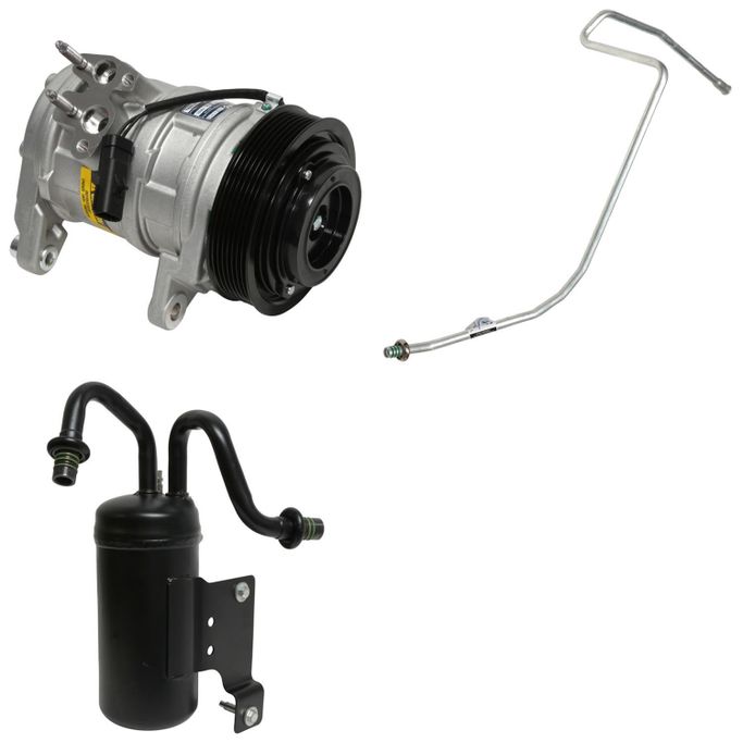 UAC-CK4900, Universal Air Conditioner Air Conditioning Short Compressor Kits for 2003-2008 RAM 1500, RAM 2500, RAM 3500 - CK 4900 в ОАЭ, Дубай. Состояние - новое. Цена 1 160 AED. Фото, контакты продавца | AUTO.AE