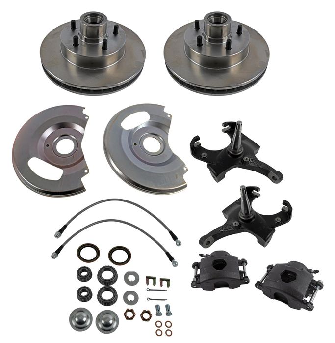 CLP-7387SWBK-5OE, Classic Performance Upgrade Drop Spindle Brake Kits for 1975-1986 C10, 1973-1974 C10 PICKUP, 1975-1978 C15 - 7387SWBK-5OE в ОАЭ, Дубай. Состояние - новое. Цена ⁦3 350 AED⁩. Фото, контакты продавца | AUTO.AE