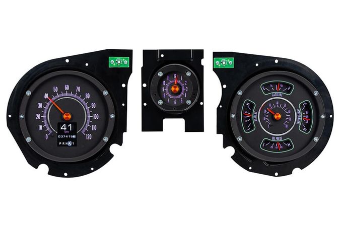 DAK-RTX69CCVLX, Dakota Digital RTX Direct-Fit Gauge Kits for 1969 CHEVELLE, EL CAMINO - RTX-69C-CVL-X في الإمارات العربية المتحدة, دبي. Condition - new. Price 8,010 AED. Photo, seller contacts | AUTO.AE