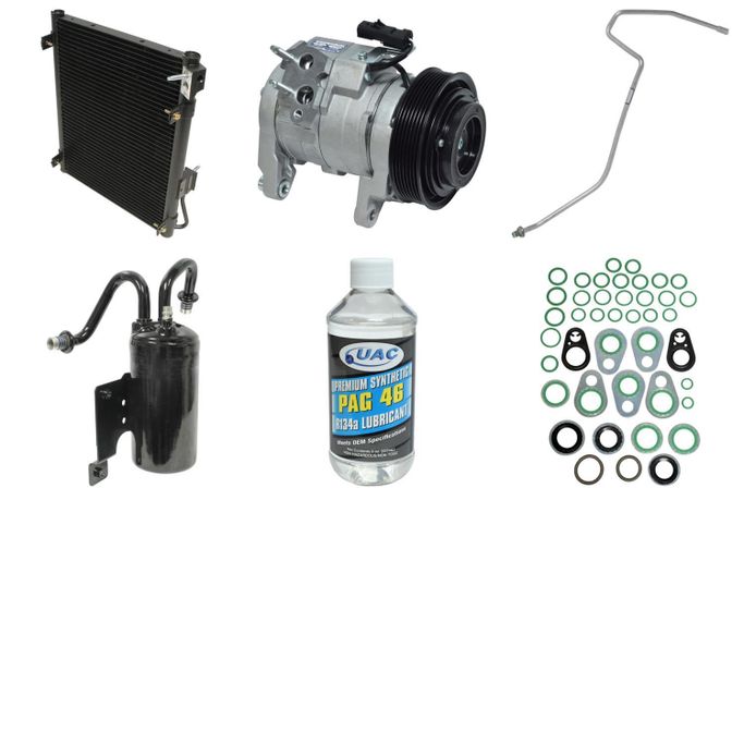 UAC-KT4900A, Universal Air Conditioner Compressor Kits for 2003-2008 RAM 1500, RAM 2500, RAM 3500 - KT 4900A in UAE, Dubai. Condition - new. Price 1,730 AED. Photo, seller contacts | AUTO.AE