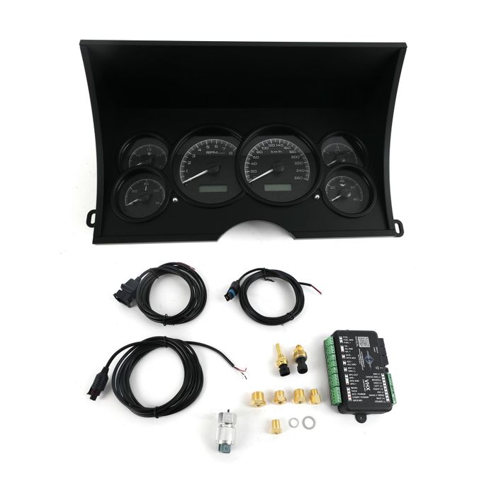 DAK-MHX88CPUKW, Dakota Digital VHX Series Direct-Fit Analog Gauge Systems MHX-88C-PU-K-W في الإمارات العربية المتحدة, دبي. Condition - new. Price ⁦4,520 AED⁩. Photo, seller contacts | AUTO.AE