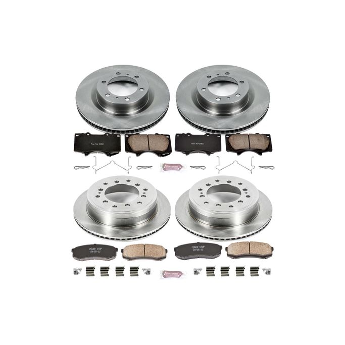 PWR-KOE5874, PowerStop Z17 Evolution Plus Stock Replacement Brake Kits for 2010-2024 4RUNNER, 2010-2023 GX460 - KOE5874 في الإمارات العربية المتحدة, دبي. Condition - new. Price ⁦1,530 AED⁩. Photo, seller contacts | AUTO.AE
