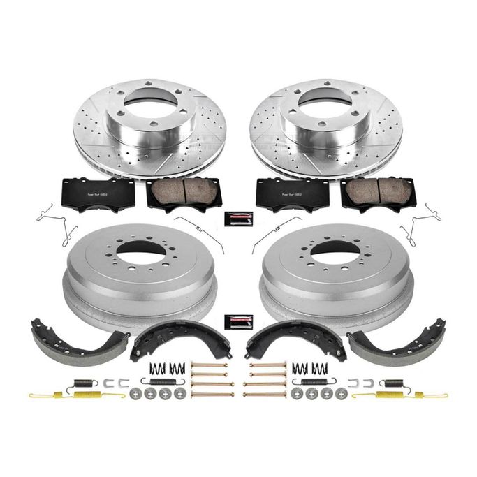 PWR-K15214DK, PowerStop Z23 Evolution Sport Disc and Drum Brake Upgrade Kits for 2003-2006 TUNDRA - K15214DK في الإمارات العربية المتحدة, دبي. Condition - new. Price ⁦2,270 AED⁩. Photo, seller contacts | AUTO.AE