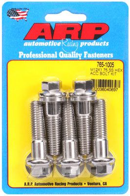 765-1005, ARP 765-1005 Metric Thread Bolt Kit M12 x 1.75 x 45 hex SS bolts in UAE, Dubai. Condition - new. Price 280 AED. Photo, seller contacts | AUTO.AE