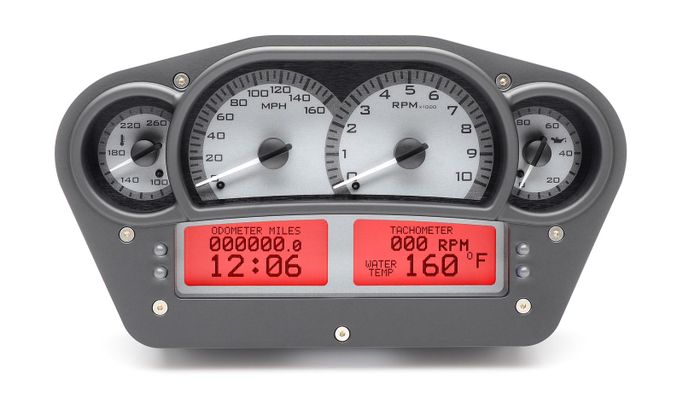 DAK-VHX-1100-K-R, Dakota Digital VHX Series Universal Race-Inspired Analog Gauge Kits VHX-1100-K-R в ОАЭ, Дубай. Состояние - новое. Цена ⁦5 670 AED⁩. Фото, контакты продавца | AUTO.AE