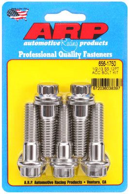 656-1750, ARP 656-1750 SAE Bolt Kit 1/2-13 x 1.750 12pt SS bolts في الإمارات العربية المتحدة, دبي. Condition - new. Price 280 AED. Photo, seller contacts | AUTO.AE