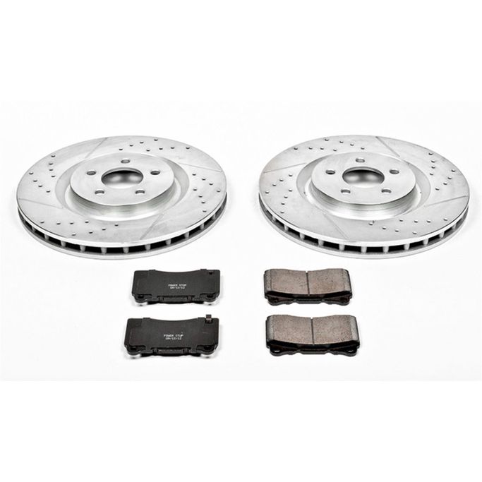 PWR-K4547, PowerStop Z23 Evolution Sport Brake Upgrade Kits for 2007-2014 MUSTANG - K4547 في الإمارات العربية المتحدة, دبي. Condition - new. Price 1,310 AED. Photo, seller contacts | AUTO.AE