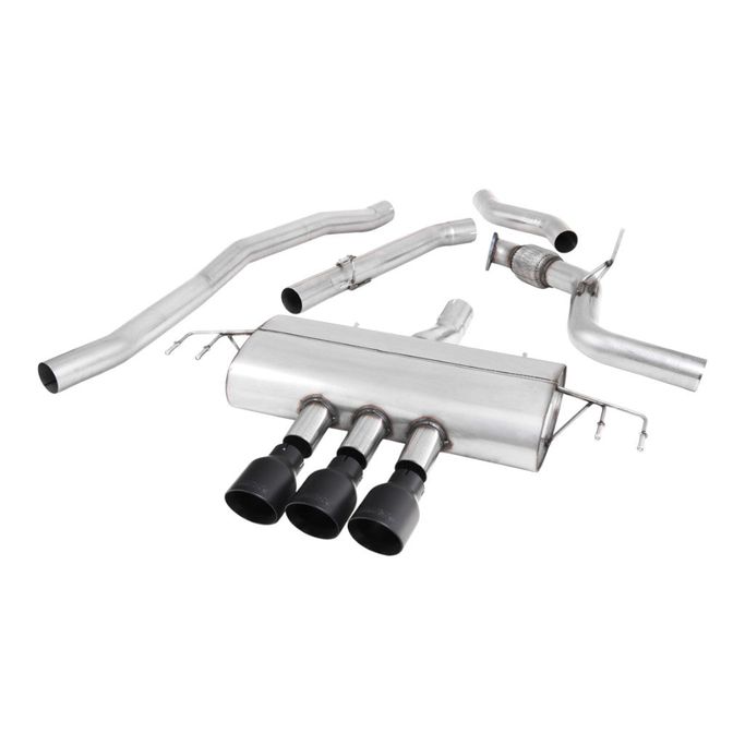 SSXHO261, MILLTEK SSXHO261 Cat-Back Exhaust, 3" (Cerakote Black GT-100 Trims) for HONDA Civic (FK7) Non-OPF/GPF 2015- في الإمارات العربية المتحدة, دبي. Condition - new. Price ⁦8,880 AED⁩. Photo, seller contacts | AUTO.AE