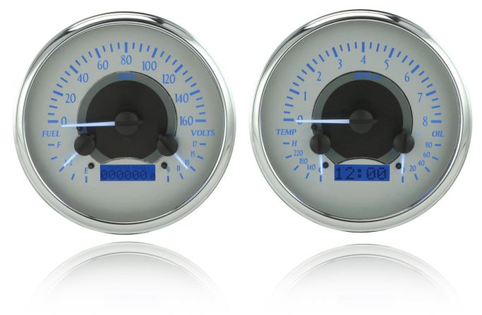 DAK-VHX47CPUSB, Dakota Digital VHX Series Direct-Fit Analog Gauge Systems VHX-47C-PU-S-B في الإمارات العربية المتحدة, دبي. Condition - new. Price ⁦4,520 AED⁩. Photo, seller contacts | AUTO.AE