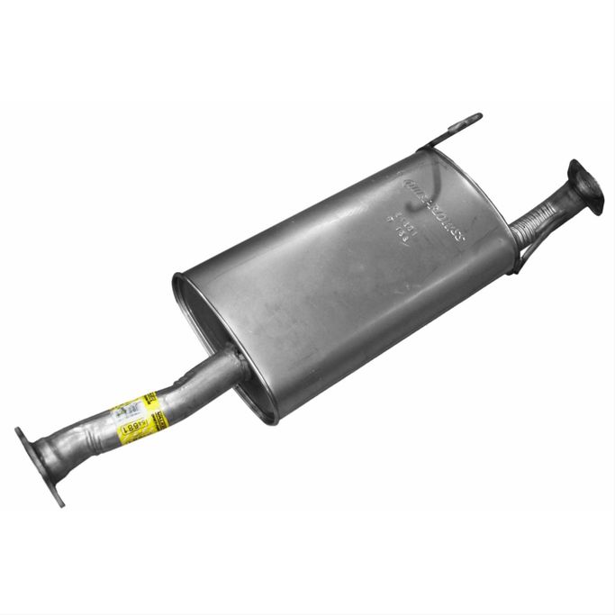 WLK-54681, Walker Quiet-Flow SS 409 Stainless Steel 2.25 Inch Muffler 54681 в ОАЭ, Дубай. Состояние - новое. Цена ⁦640 AED⁩. Фото, контакты продавца | AUTO.AE