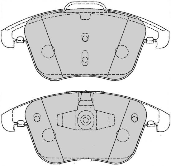 FCP4045H, FERODO FCP4045H Front Brake Pads DS2500 for AUDI A4 (B8) in UAE, Dubai. Condition - new. Price 1,340 AED. Photo, seller contacts | AUTO.AE