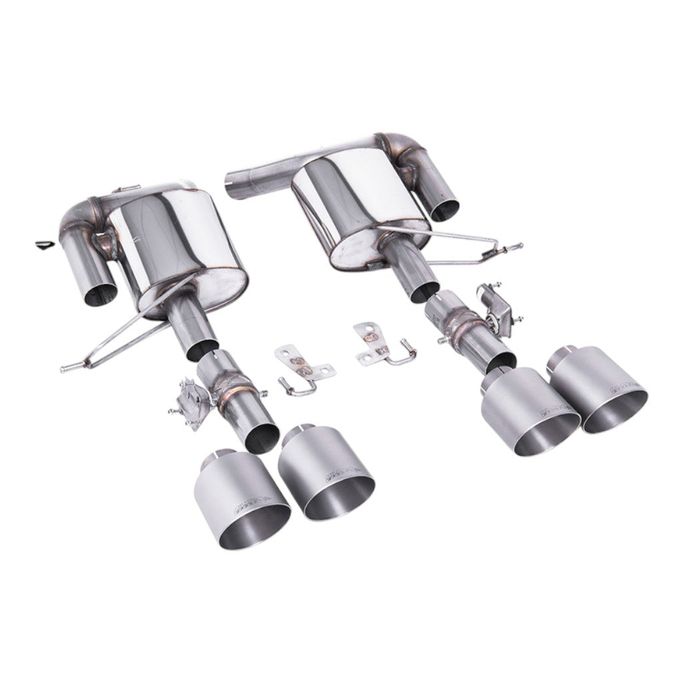 SSXRR115, MILLTEK SSXRR115 Rear Silencers, 2.76" (Brushed Titanium GT-115 Tips) for LAND ROVER Range Rover Sport SVR 2018-2022 in UAE, Dubai. Condition - new. Price ⁦22,060 AED⁩. Photo, seller contacts | AUTO.AE