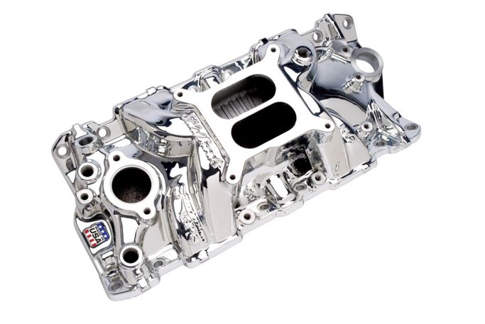 EDL-7561-CP, Edelbrock Performer RPM Air-Gap Intake Manifolds 7561-CP in UAE, Dubai. Condition - new. Price 3,140 AED. Photo, seller contacts | AUTO.AE