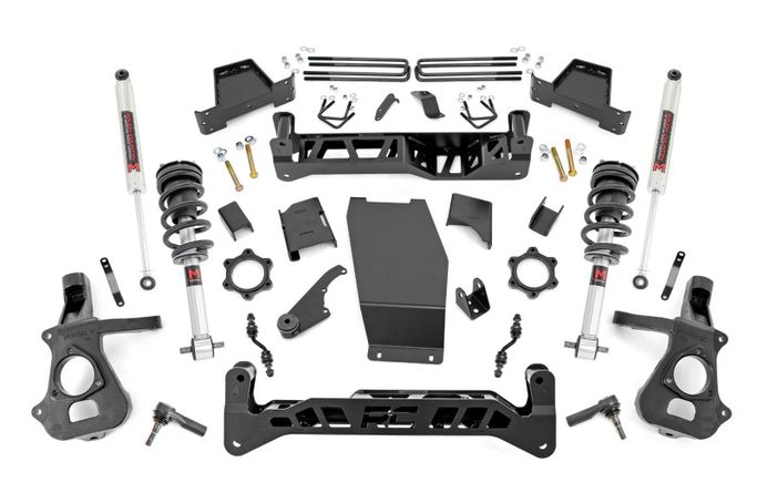 ROU-17440, Rough Country M1 Suspension Lift Kits for 2014-2018 SIERRA 1500, SILVERADO 1500 - 17440 في الإمارات العربية المتحدة, دبي. Condition - new. Price ⁦8,410 AED⁩. Photo, seller contacts | AUTO.AE