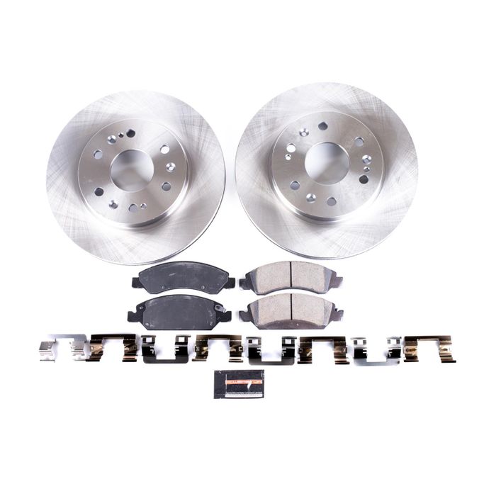PWR-KOE2069, PowerStop Z17 Evolution Plus Stock Replacement Brake Kits KOE2069 в ОАЭ, Дубай. Состояние - новое. Цена 880 AED. Фото, контакты продавца | AUTO.AE