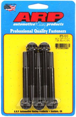 673-1010, ARP 673-1010 Metric Thread Bolt Kit M10 x 1.25 x 80 12pt black oxide bolts في الإمارات العربية المتحدة, دبي. Condition - new. Price 230 AED. Photo, seller contacts | AUTO.AE