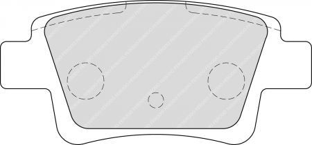FCP1858H, FERODO FCP1858H Rear Brake Pads DS2500 for FIAT Grande Punto / Punto في الإمارات العربية المتحدة, دبي. Condition - new. Price ⁦1,190 AED⁩. Photo, seller contacts | AUTO.AE