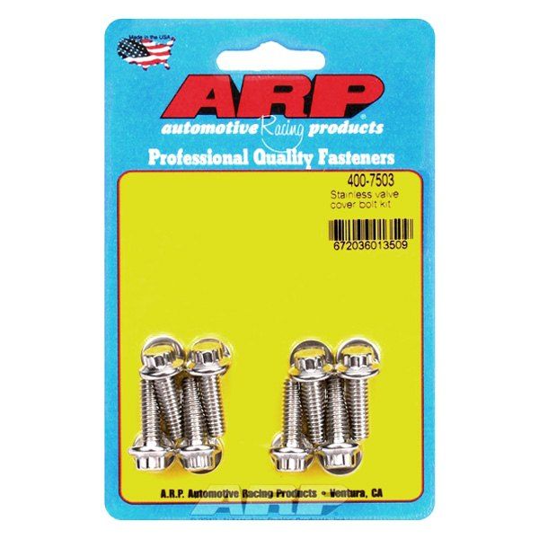 400-7503, ARP 400-7503 Valve Cover Bolt Kit for Cast aluminum. SS. 12pt в ОАЭ, Дубай. Состояние - новое. Цена 230 AED. Фото, контакты продавца | AUTO.AE