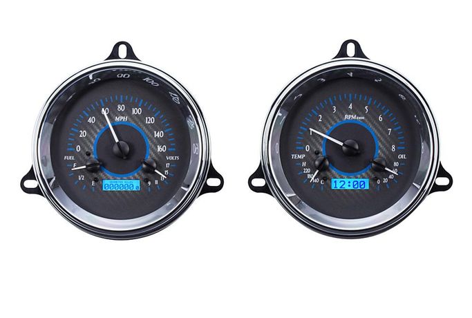 DAK-VHX54CPUCB, Dakota Digital VHX Series Direct-Fit Analog Gauge Systems for 1954-1955 TRUCK - VHX-54C-PU-C-B в ОАЭ, Дубай. Состояние - новое. Цена ⁦4 520 AED⁩. Фото, контакты продавца | AUTO.AE