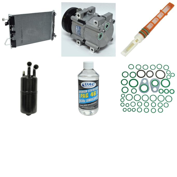 UAC-KT1650A, Universal Air Conditioner Compressor Kits for 2005-2006 MUSTANG - KT 1650A in UAE, Dubai. Condition - new. Price 1,200 AED. Photo, seller contacts | AUTO.AE