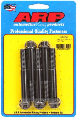 743-3250, ARP 743-3250 SAE Bolt Kit 7/16-20 x 3.250 12pt black oxide bolts في الإمارات العربية المتحدة, دبي. Condition - new. Price 240 AED. Photo, seller contacts | AUTO.AE