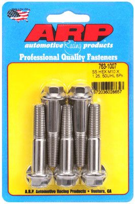 763-1007, ARP 763-1007 Metric Thread Bolt Kit M10 x 1.25 x 50 hex SS bolts в ОАЭ, Дубай. Состояние - новое. Цена 270 AED. Фото, контакты продавца | AUTO.AE