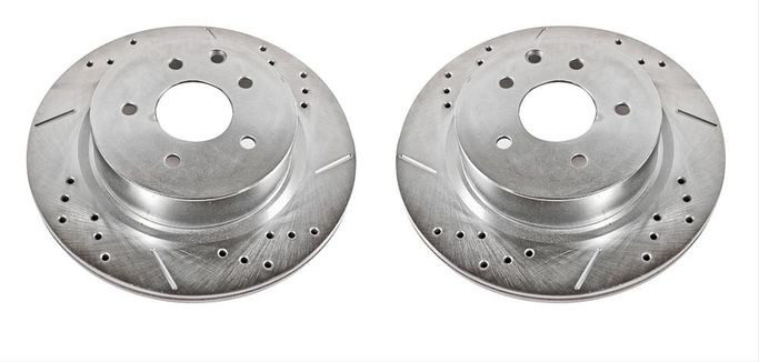 PWR-JBR-1144XPR, PowerStop Evolution Drilled and Slotted Rotors JBR1144XPR in UAE, Dubai. Condition - new. Price 610 AED. Photo, seller contacts | AUTO.AE