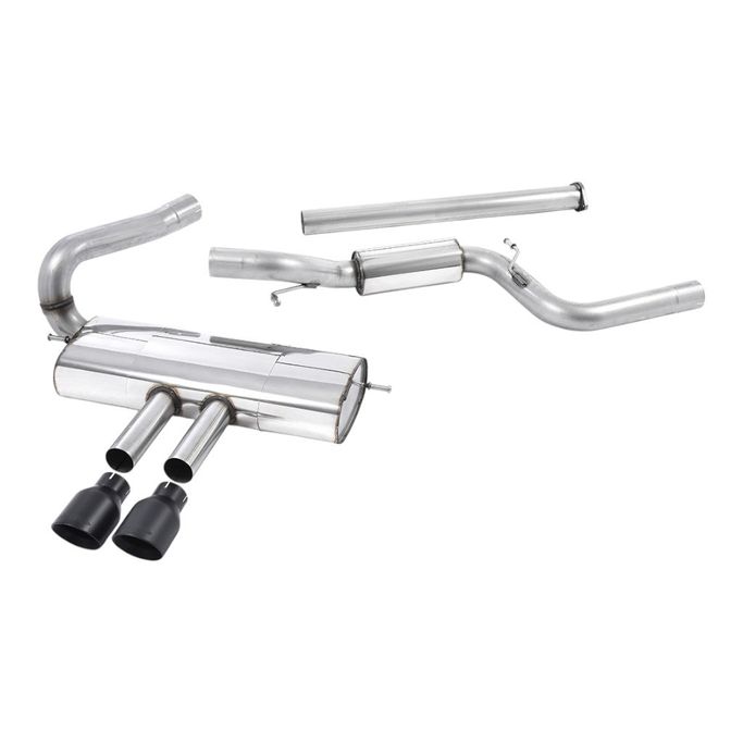 SSXFD123, MILLTEK SSXFD123 Cat-Back Exhaust, 3'' (Dual GT-100 Black Tips) for FORD Focus ST Estate / Sedan / Limosine 2012-2018 в ОАЭ, Дубай. Состояние - новое. Цена ⁦6 570 AED⁩. Фото, контакты продавца | AUTO.AE