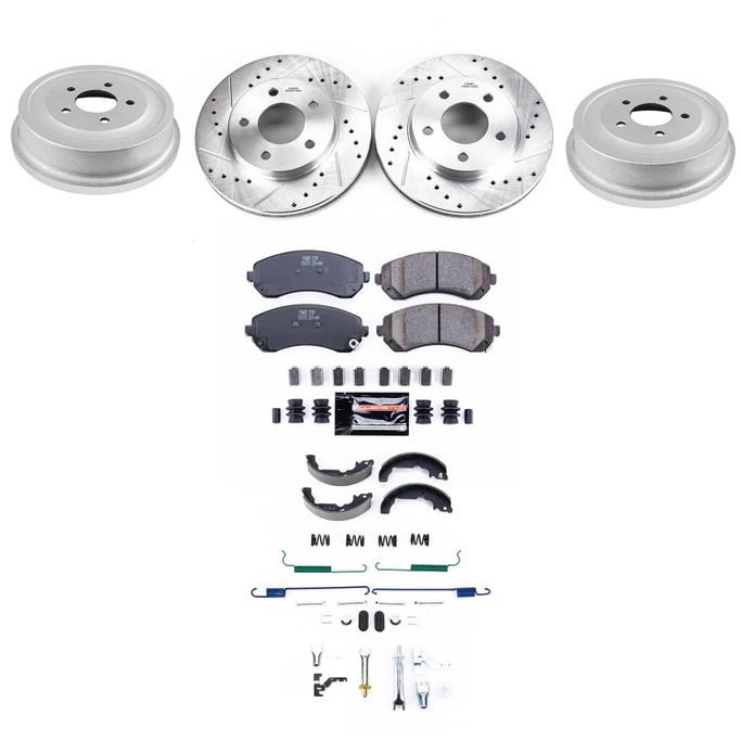 PWR-K15534DK, PowerStop Z23 Evolution Sport Disc and Drum Brake Upgrade Kits for 2001-2005 AZTEK - K15534DK في الإمارات العربية المتحدة, دبي. Condition - new. Price 1,610 AED. Photo, seller contacts | AUTO.AE
