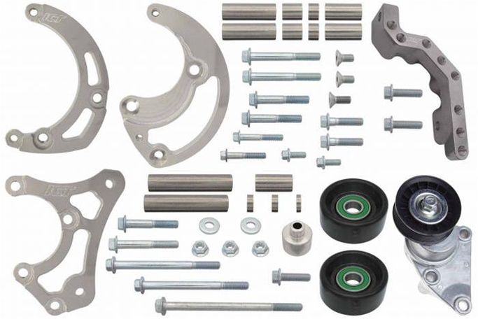 ICB-551137-LS713, ICT Billet Air Conditioning Compressor Brackets 551137-LS71-3 in UAE, Dubai. Condition - new. Price 2,060 AED. Photo, seller contacts | AUTO.AE