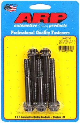 744-2750, ARP 744-2750 SAE Bolt Kit 3/8-24 x 2.750 12pt 7/16 wrenching black oxide bolts in UAE, Dubai. Condition - new. Price 210 AED. Photo, seller contacts | AUTO.AE