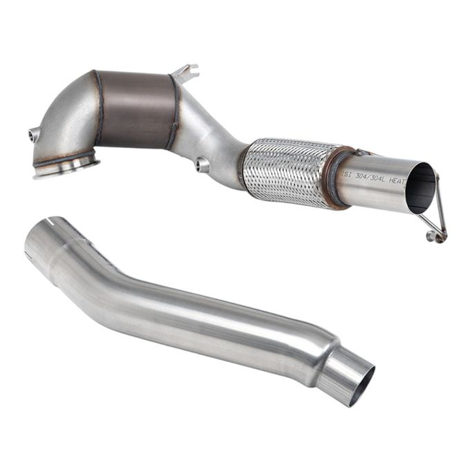 SSXVW762, MILLTEK SSXVW762 Catted Downpipe, 3.7" (No CEL) for VW Golf GTI (MK8) Non GPF 2021- in UAE, Dubai. Condition - new. Price 7,430 AED. Photo, seller contacts | AUTO.AE