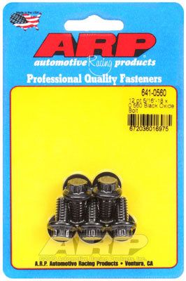 641-0560, ARP 641-0560 SAE Bolt Kit 5/16-18 x 0.560 12pt black oxide bolts في الإمارات العربية المتحدة, دبي. Condition - new. Price 170 AED. Photo, seller contacts | AUTO.AE