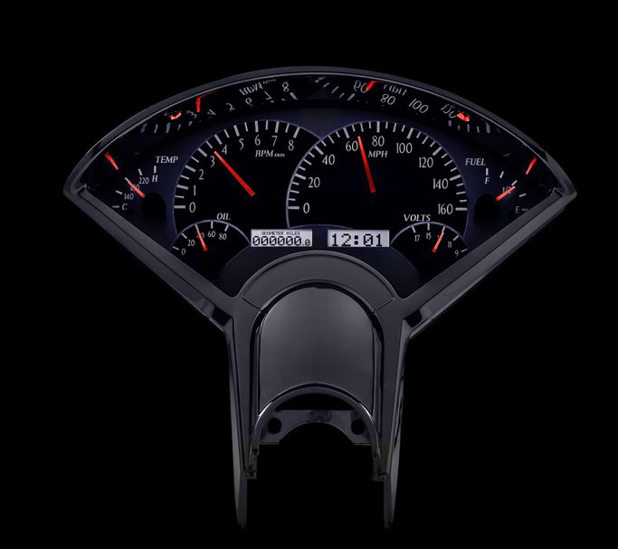 DAK-VHX-55C-S-W, Dakota Digital VHX Series Direct-Fit Analog Gauge Systems VHX-55C-S-W في الإمارات العربية المتحدة, دبي. Condition - new. Price ⁦4,520 AED⁩. Photo, seller contacts | AUTO.AE
