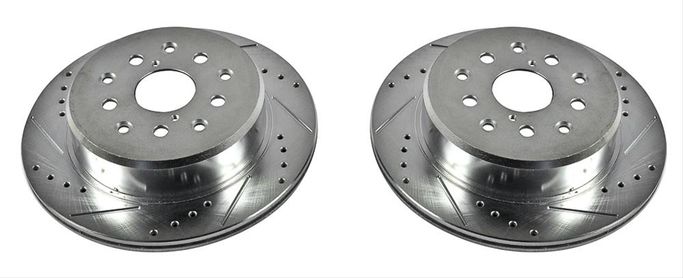 PWR-JBR-717XPR, PowerStop Evolution Drilled and Slotted Rotors JBR717XPR in UAE, Dubai. Condition - new. Price 740 AED. Photo, seller contacts | AUTO.AE