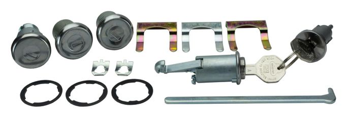 PYC-PY288, PYCL Locks Ignition and Door Lock Cylinder Sets for 1967 CAMARO, 1966-1967 CHEVY II - PY288 в ОАЭ, Дубай. Состояние - новое. Цена 320 AED. Фото, контакты продавца | AUTO.AE