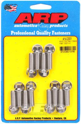 414-2001, ARP 414-2001 Intake Manifold Bolt Kit for AMC SS hex في الإمارات العربية المتحدة, دبي. Condition - new. Price 290 AED. Photo, seller contacts | AUTO.AE