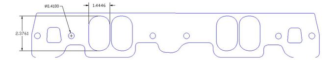 FOG-8443-2, Flatout Gaskets Intake Gaskets 8443.2 في الإمارات العربية المتحدة, دبي. Condition - new. Price 280 AED. Photo, seller contacts | AUTO.AE