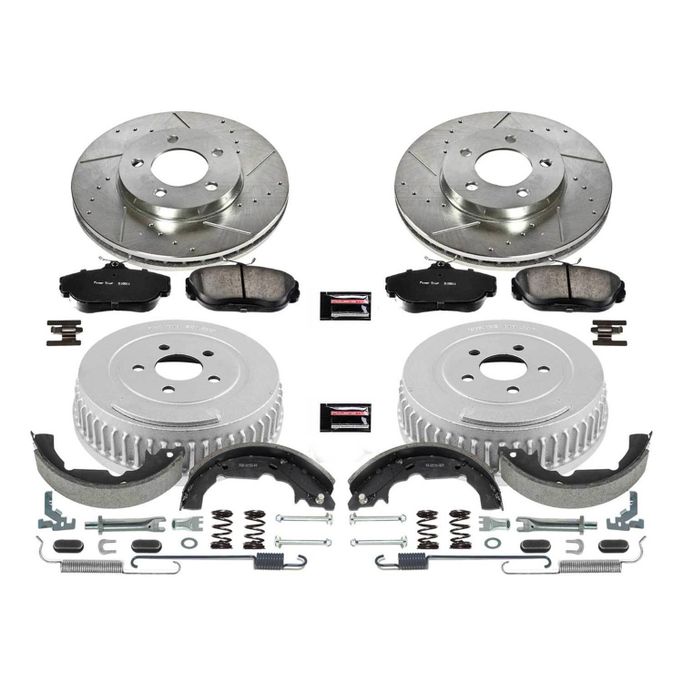 PWR-K15129DK, PowerStop Z23 Evolution Sport Disc and Drum Brake Upgrade Kits for 1995-1998 WINDSTAR - K15129DK في الإمارات العربية المتحدة, دبي. Condition - new. Price ⁦1,900 AED⁩. Photo, seller contacts | AUTO.AE