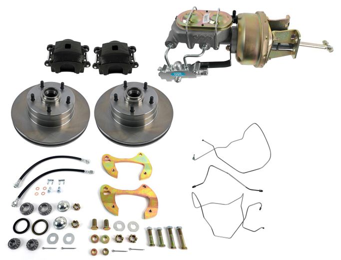 CLP-5864CBK-S-7, Classic Performance 1955-64 Chevy Fullsize Car Complete Stock Spindle Disc Brake Kits 5864CBK-S-7 في الإمارات العربية المتحدة, دبي. Condition - new. Price 3,440 AED. Photo, seller contacts | AUTO.AE