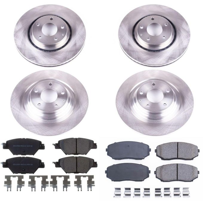 PWR-KOE7610, PowerStop Z17 Evolution Plus Stock Replacement Brake Kits for 2016-2023 CX-9 - KOE7610 in UAE, Dubai. Condition - new. Price 1,580 AED. Photo, seller contacts | AUTO.AE