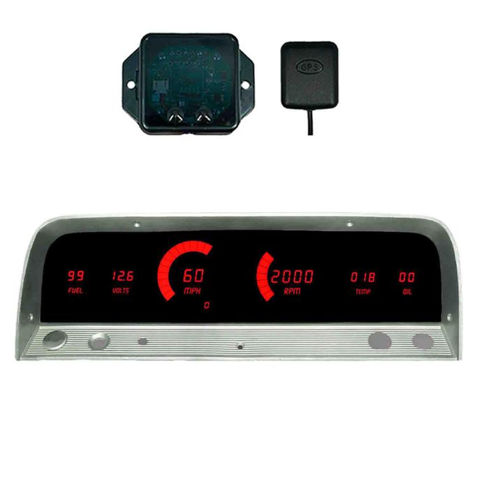 IZL-DP6002RS9020, Intellitronix 1964-1966 GM/Chevy Truck Digital Direct-Fit Gauge Clusters DP6002R-S9020 в ОАЭ, Дубай. Состояние - новое. Цена ⁦2 850 AED⁩. Фото, контакты продавца | AUTO.AE