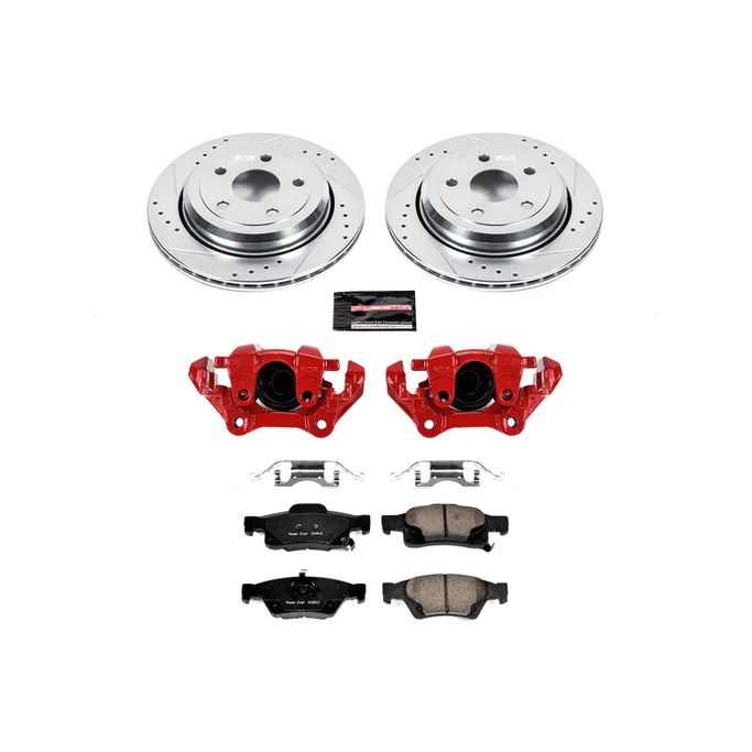 PWR-KC5953, PowerStop Z23 Evolution Sport Brake Upgrade Kits with Calipers for 2011-2024 DURANGO, 2011-2021 GRAND CHEROKEE, 2022 GRAND CHEROKEE WK - KC5953 in UAE, Dubai. Condition - new. Price ⁦2,190 AED⁩. Photo, seller contacts | AUTO.AE