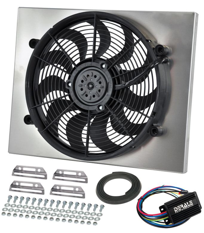 DER-66821, 17 Inch 2,400 CFM Derale High-Output RAD Fan and Shroud Powerpacks 66821 в ОАЭ, Дубай. Состояние - новое. Цена ⁦3 520 AED⁩. Фото, контакты продавца | AUTO.AE