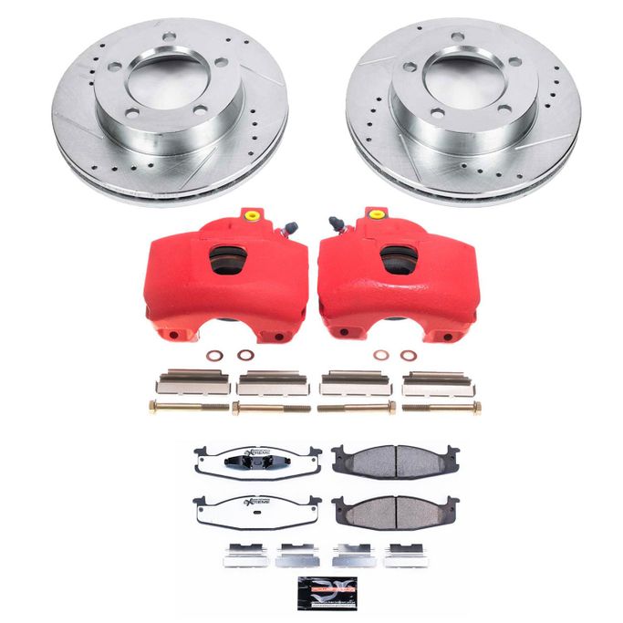 PWR-KC5067-36, PowerStop Z36 Truck and Tow Brake Upgrade Kits with Calipers for 1994-1996 BRONCO, F-150 - KC5067-36 في الإمارات العربية المتحدة, دبي. Condition - new. Price ⁦2,170 AED⁩. Photo, seller contacts | AUTO.AE