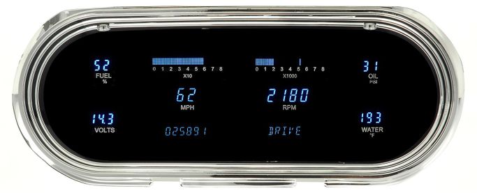 DAK-VFD363CNOVZ, Dakota Digital Direct-Fit Gauge Kits for 1963-1965 CHEVY II - VFD3-63C-NOV-Z в ОАЭ, Дубай. Состояние - новое. Цена ⁦3 790 AED⁩. Фото, контакты продавца | AUTO.AE