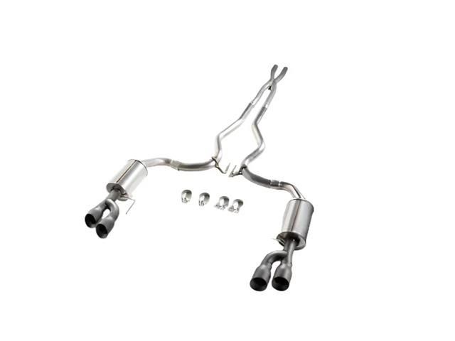 RSP-422093-BLK, Roush Mustang Cat-Back Exhaust Systems for 2018-2025 MUSTANG - 422093-BLK in UAE, Dubai. Condition - new. Price 6,450 AED. Photo, seller contacts | AUTO.AE