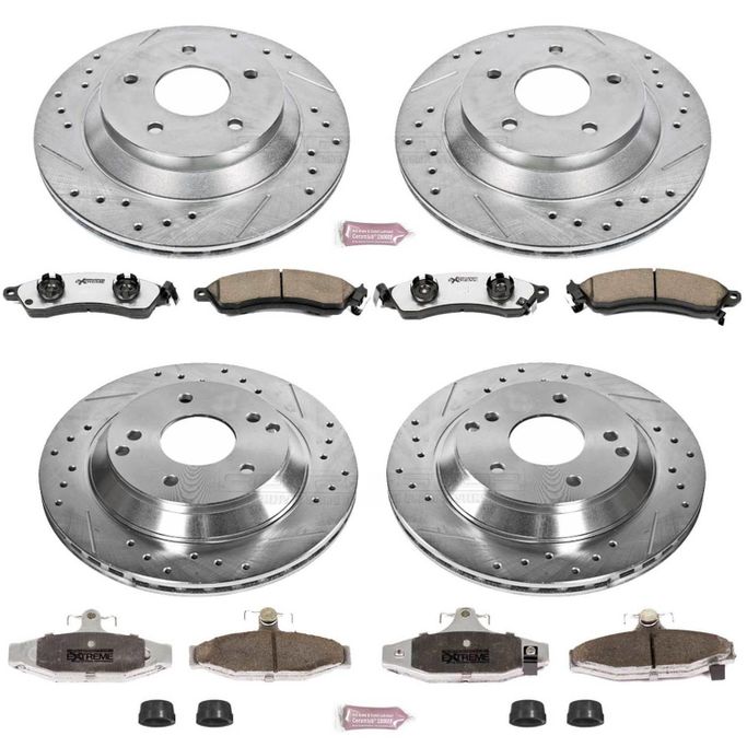 PWR-K1518-26, PowerStop Z26 Street Warrior Brake Upgrade Kits for 1988-1995 CORVETTE - K1518-26 في الإمارات العربية المتحدة, دبي. Condition - new. Price ⁦2,060 AED⁩. Photo, seller contacts | AUTO.AE